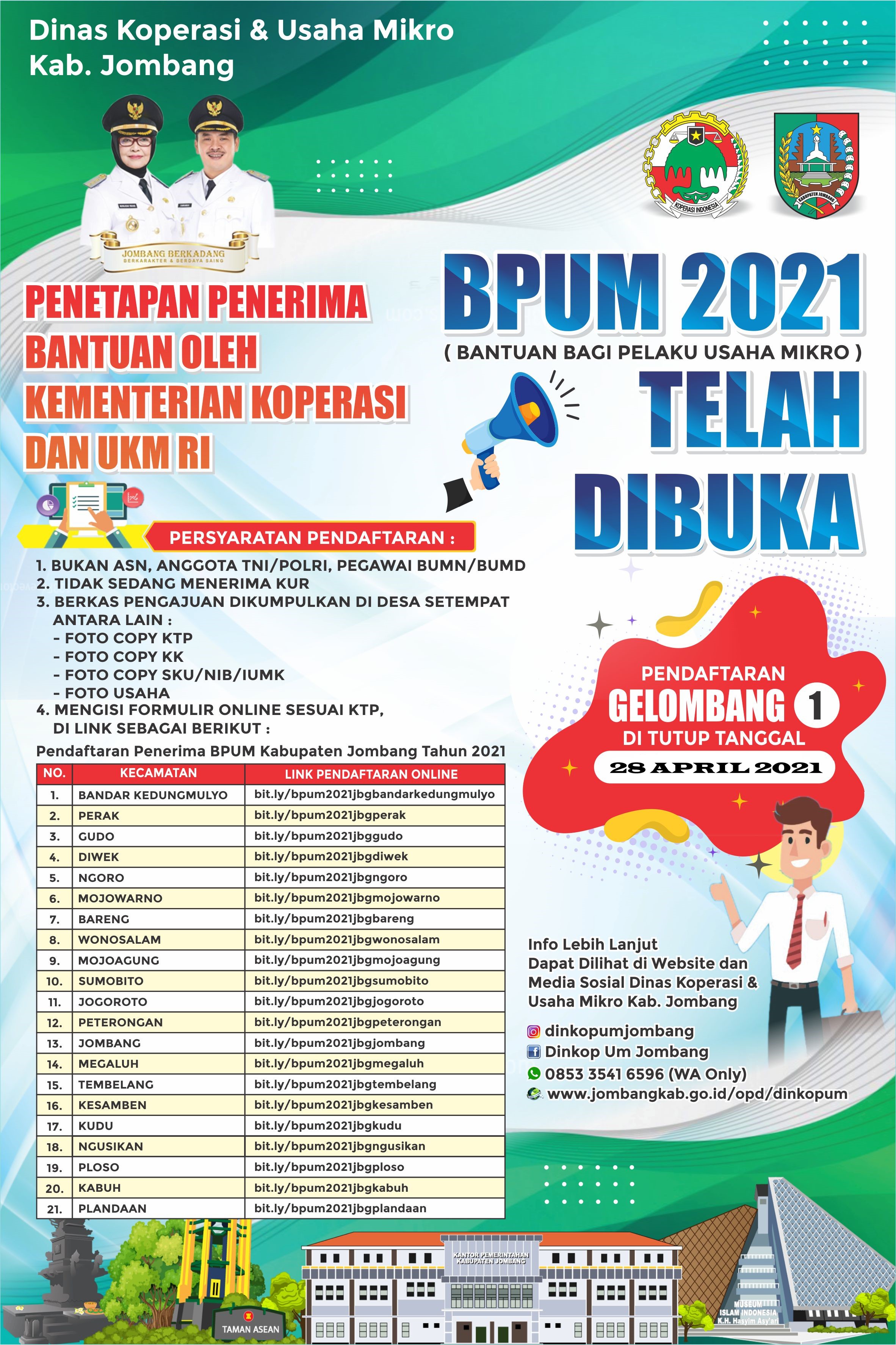Pendaftaran 2021 formulir bpum Daftar BPUM